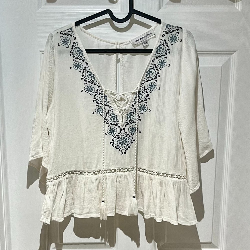 Abercrombie Boho Style Top